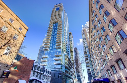 Extérieur - 207-1155 Rue De La Montagne, Montréal (Ville-Marie), QC - Outdoor With Facade