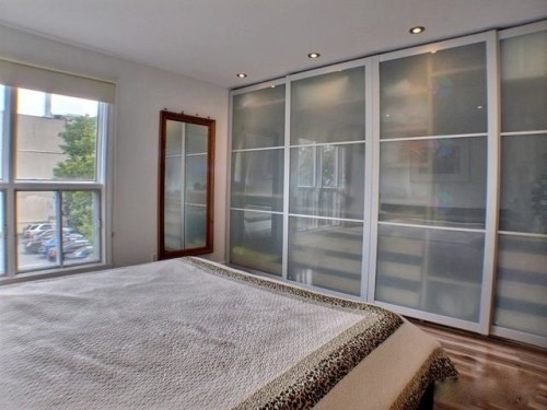 Master Bedroom - 202-450 Rue De La Gauchetière E., Montréal (Ville-Marie), QC - Indoor Photo Showing Bedroom