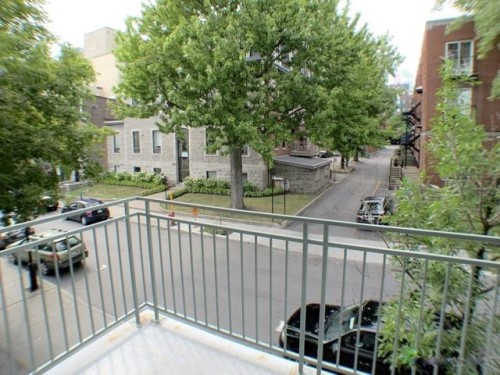 Balcony - 202-450 Rue De La Gauchetière E., Montréal (Ville-Marie), QC - Outdoor With Exterior