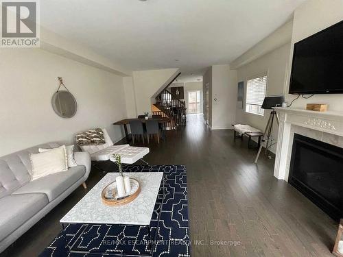 3930 Tufgar Crescent, Burlington, ON - Indoor Photo Showing Living Room With Fireplace
