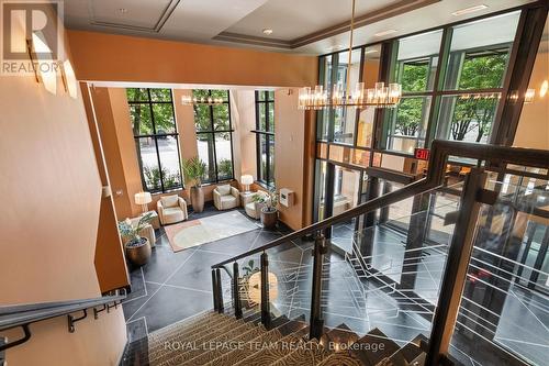 Lobby is Rich in stylized decorative details - 1003 - 245 Kent Street N, Ottawa, ON - Indoor Photo Showing Other Room