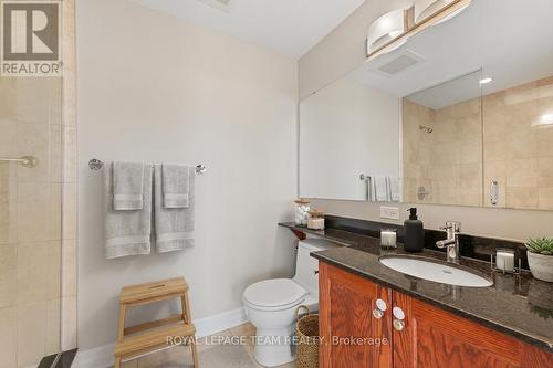 Ensuite bath virtually enhanced - 1003 - 245 Kent Street N, Ottawa, ON - Indoor Photo Showing Bathroom