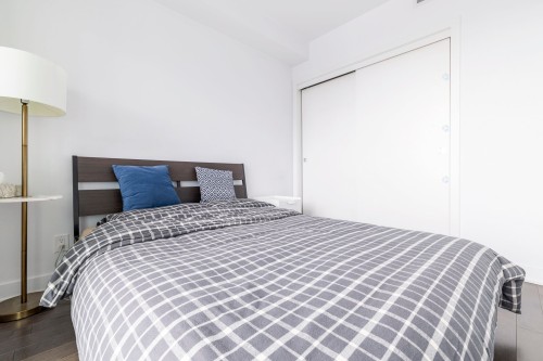 Bedroom - 1703-1211 Rue Drummond, Montréal (Ville-Marie), QC - Indoor Photo Showing Bedroom