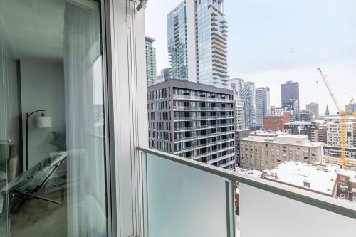 Balcony - 1703-1211 Rue Drummond, Montréal (Ville-Marie), QC - Outdoor