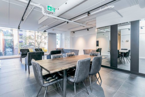 Conference room - 1703-1211 Rue Drummond, Montréal (Ville-Marie), QC - Indoor Photo Showing Dining Room