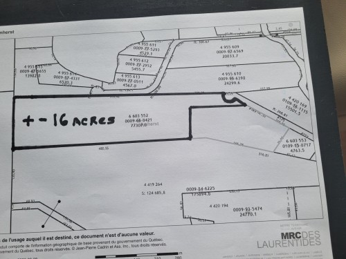 Floor Plan - Ch. Roy, Amherst, QC 