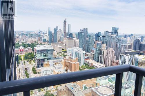 4703 - 488 University Avenue, Toronto, ON - Outdoor With Balcony With View