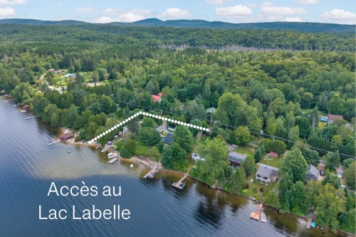 Photo aérienne - 12571 Ch. Du Lac-Labelle, Labelle, QC - Outdoor With Body Of Water With View