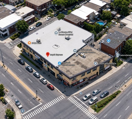 Aerial View - 3270  - 3308 Boul. Rosemont, Montréal (Rosemont/La Petite-Patrie), QC - Outdoor With View
