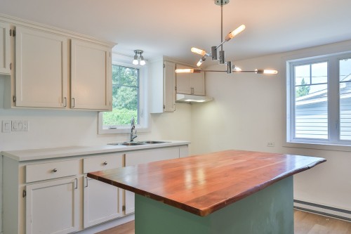 Cuisine - 151 12E Rue O., East Broughton, QC - Indoor Photo Showing Kitchen With Double Sink
