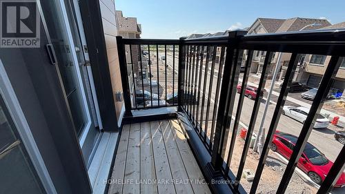 Balcony from the master bedroom - 19 Pogie Drive, Welland, ON - Outdoor With Exterior