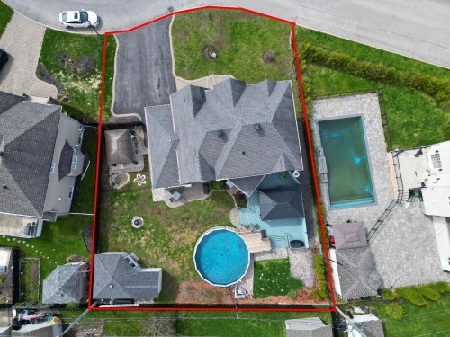 Extérieur - 13 Rue Des Cyprès, Saint-Philippe, QC - Outdoor With Above Ground Pool