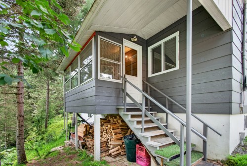 Véranda - 819 Ch. Du Lac-Macaza, La Macaza, QC - Outdoor With Exterior