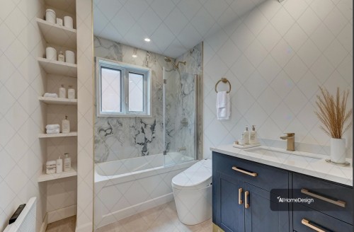Bathroom - 3311 Rue Mistral, Brossard, QC - Indoor Photo Showing Bathroom