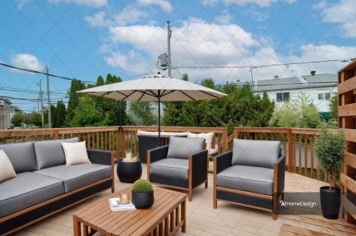 Patio - 3311 Rue Mistral, Brossard, QC - Outdoor With Deck Patio Veranda