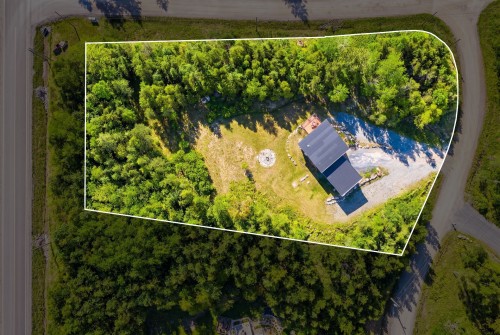 Photo aérienne - 1 Rue Alice, Ham-Sud, QC - Outdoor With View