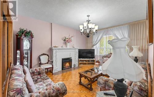 183 Glenholme Avenue, Toronto, ON - Indoor Photo Showing Living Room With Fireplace