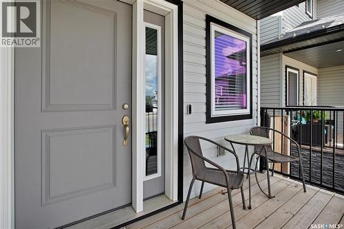 539 Maple Crescent, Warman, SK - Outdoor With Deck Patio Veranda With Exterior