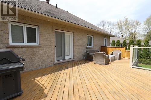 4 Parkdale Dr, Sault Ste. Marie, ON - Outdoor With Deck Patio Veranda With Exterior