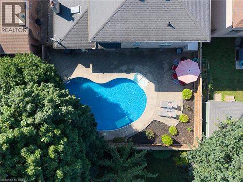20 Hogarth Road, Brantford, ON - Outdoor With In Ground Pool