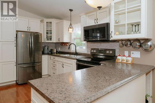 58 Byrd Avenue, Gander, NL - Indoor Photo Showing Kitchen With Double Sink