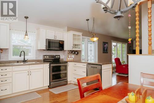 58 Byrd Avenue, Gander, NL - Indoor Photo Showing Kitchen With Double Sink