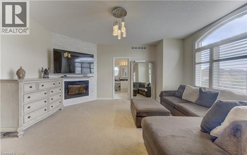 167 Westcliff Way, Cambridge, ON - Indoor Photo Showing Living Room With Fireplace