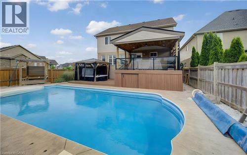 167 Westcliff Way, Cambridge, ON - Outdoor With In Ground Pool With Deck Patio Veranda