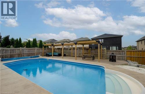 167 Westcliff Way, Cambridge, ON - Outdoor With In Ground Pool
