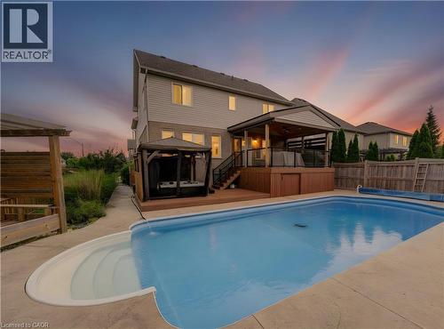 167 Westcliff Way, Cambridge, ON - Outdoor With In Ground Pool With Deck Patio Veranda