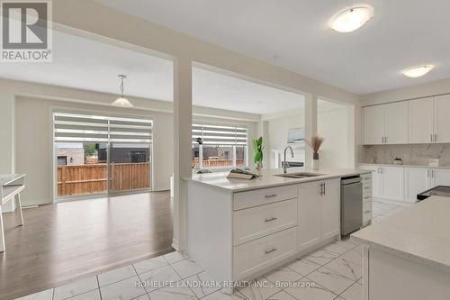 285 Broadacre Drive, Kitchener, ON - Indoor Photo Showing Kitchen With Double Sink