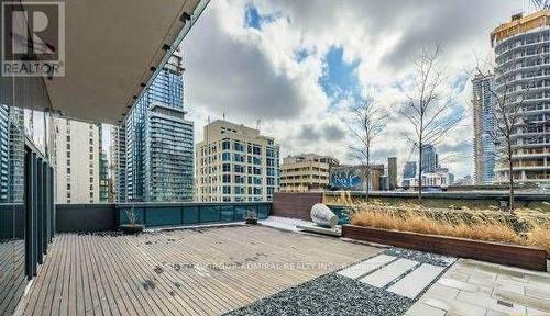 Patio - 1605 - 5 St Joseph Street, Toronto, ON - Outdoor