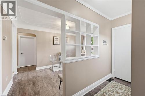 Entryway opening up to dining area - 481 Upper Gage Avenue, Hamilton, ON - Indoor Photo Showing Other Room