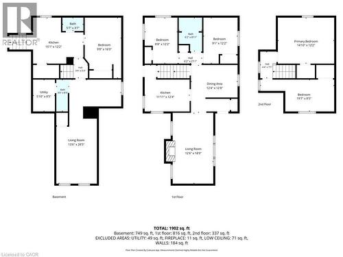 Floor plans - 481 Upper Gage Avenue, Hamilton, ON - Other