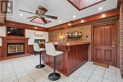 32 Sunset Drive, Woolwich, ON - Indoor With Fireplace