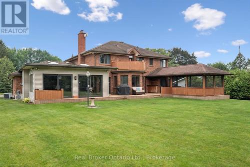 32 Sunset Drive, Woolwich, ON - Outdoor With Deck Patio Veranda