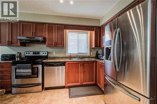124 Udvari Crescent, Kitchener, ON - Indoor Photo Showing Kitchen With Stainless Steel Kitchen With Double Sink