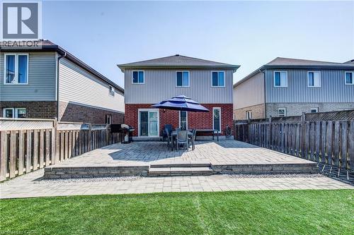124 Udvari Crescent, Kitchener, ON - Outdoor With Deck Patio Veranda With Exterior