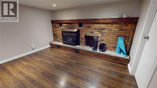 56 Lower Horning Road, Hamilton, ON - Indoor With Fireplace