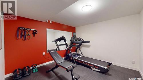 3107 Andreychuk Place E, Regina, SK - Indoor Photo Showing Gym Room