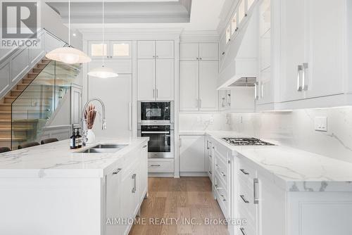 191 Glengarry Avenue, Toronto, ON - Indoor Photo Showing Kitchen With Double Sink With Upgraded Kitchen