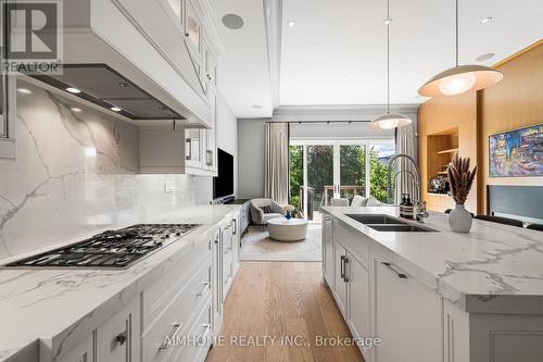 191 Glengarry Avenue, Toronto, ON - Indoor Photo Showing Kitchen With Double Sink With Upgraded Kitchen