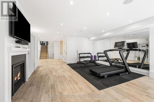 191 Glengarry Avenue, Toronto, ON - Indoor Photo Showing Gym Room