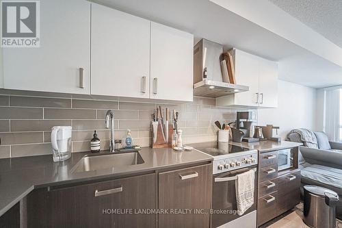 1206 - 125 Redpath Avenue, Toronto, ON - Indoor Photo Showing Kitchen With Upgraded Kitchen