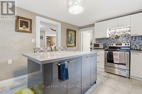21 Isabel Street, St. Thomas, ON - Indoor Photo Showing Kitchen With Upgraded Kitchen