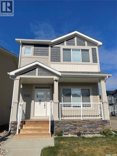3116 Green Turtle Road, Regina, SK - Outdoor With Deck Patio Veranda With Facade