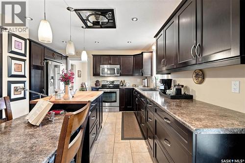 30 Roborecki Terrace, Saskatoon, SK - Indoor Photo Showing Kitchen With Double Sink With Upgraded Kitchen