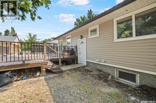 2730 Thornton Avenue, Regina, SK - Outdoor With Deck Patio Veranda With Exterior