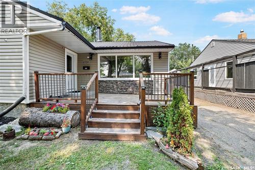 2730 Thornton Avenue, Regina, SK - Outdoor With Deck Patio Veranda