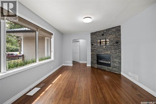 2730 Thornton Avenue, Regina, SK - Indoor Photo Showing Other Room With Fireplace